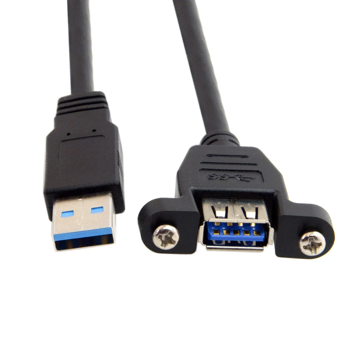 Zihan USB 3 0 Панель Крепление Женский к мужскому A MF Удлинительный кабель |