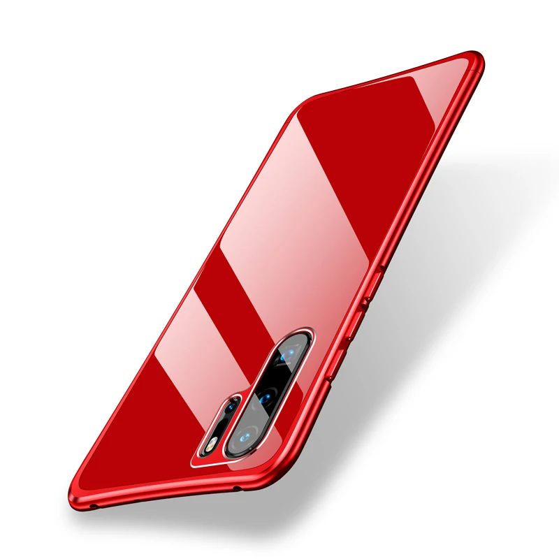 

For Huawei P30 P30Pro Case Metal Frame Anti-knock Hybrid Hard PC Screw-up Dropproof Cover For Huawei P30 Pro Phone Case