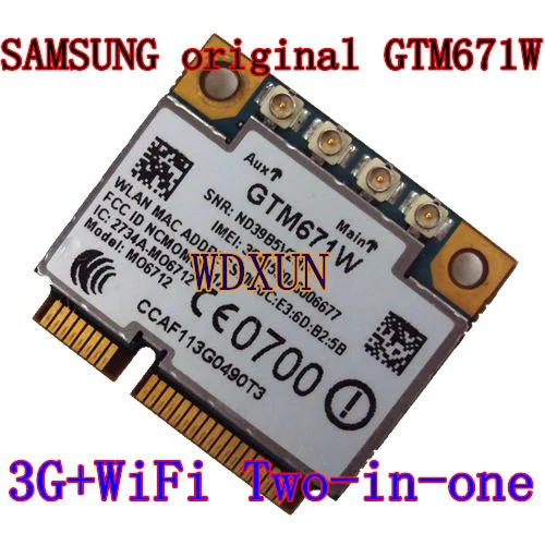 Высокоскоростной многомодовый 3g модуль опция Gtm671 Wifi+ 3g 14,4 m Wcdma Hsupa Pci-e внутренняя беспроводная Wi-Fi Pcie сеть