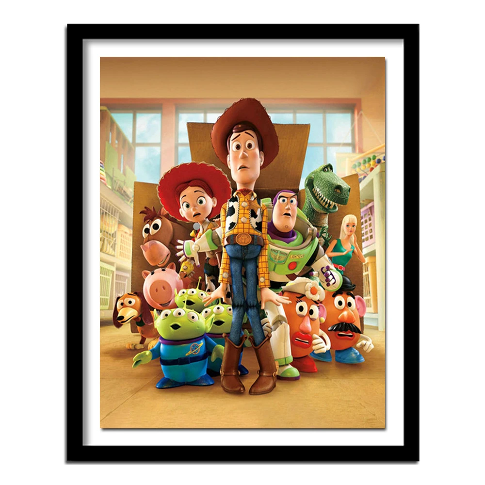

diamond painting cross stitch Toy Story diamond embroidery diamond home & garden Rhinestone needlework