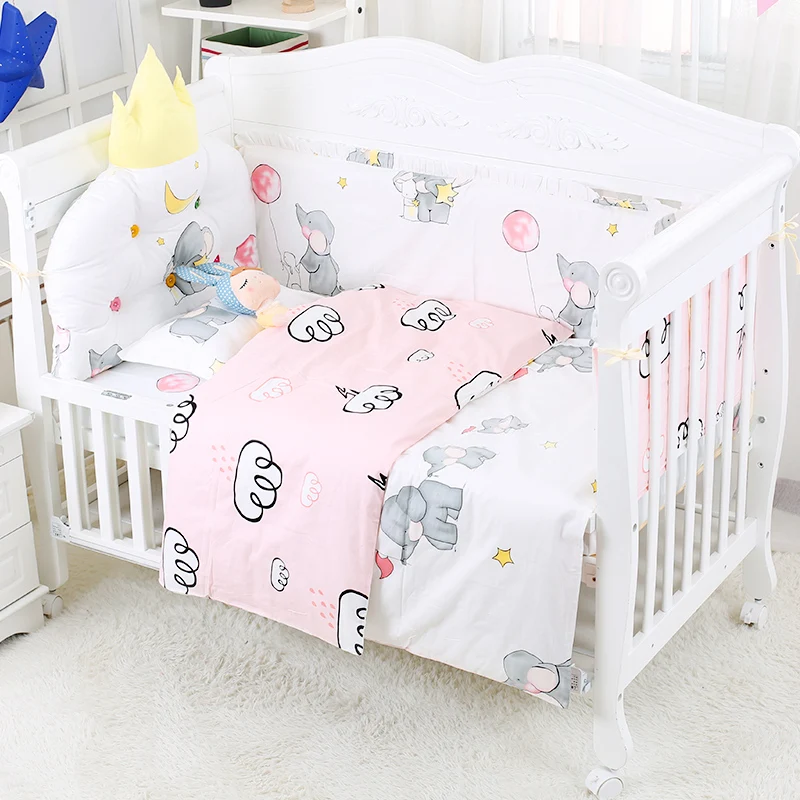 baby cot bed sheet set