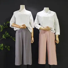 Новая Юбка Saia весенние женские брюки 7 минут брюки показать тонкое белье с эластичным поясом прямые брюки