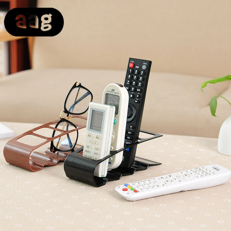  AAG TV/DVD Step Remote Control Storage Holder Portable 4 Frame Mobile Phone Holder Stand Organizer