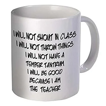 

Funny Coffee Mug - Good Teacher, School 11OZ