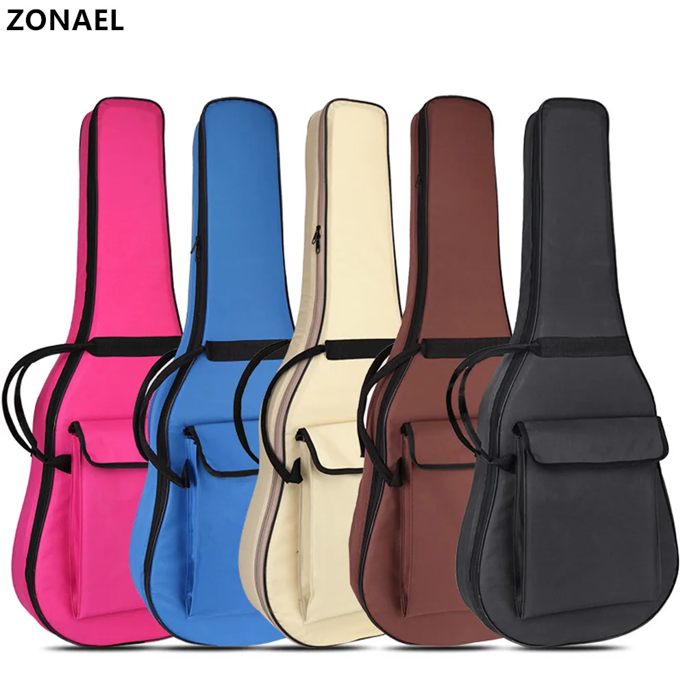 ZONAEL 40 / 41 Inch Guitar Gig Bag Waterproof Guitar Bag Pad Cotton