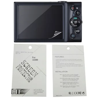 

2pieces New Soft Camera screen protection film For Canon R RP A3300 A3400IS A4000IS IXUS150 IXUS165 IXUS175 IXUS190 IXUS 265 HS