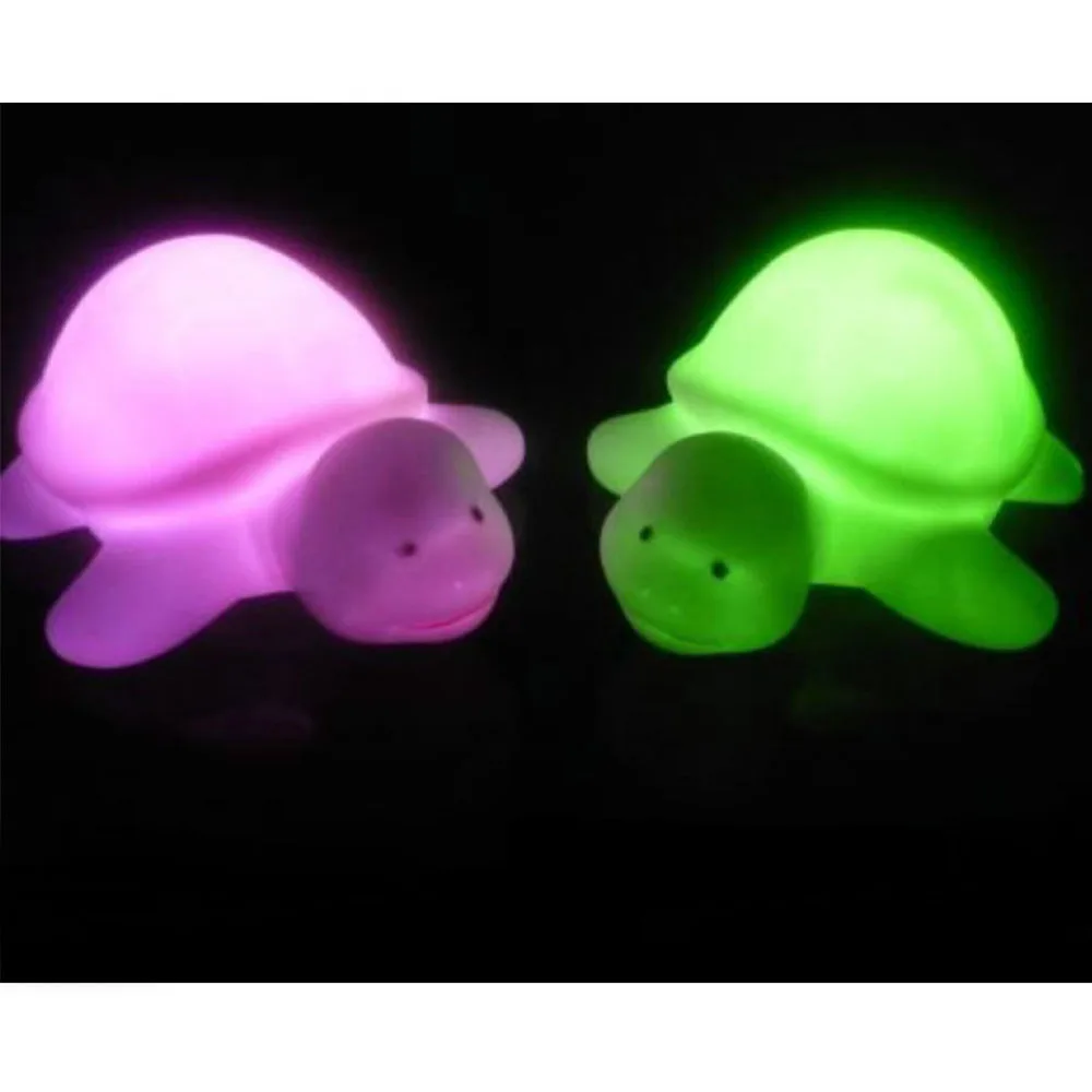 2017 Hot Sale!!!Turtle LED Light 7 Colours Flashing Bedroom Night light