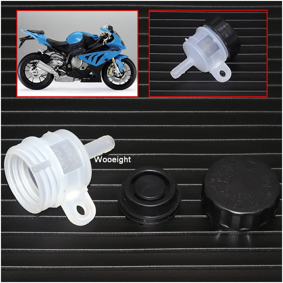 Wooeight Motorcycle Oil Cup Foot Oil Hydraulic Brake Plastic Universal Master Cylinder Oil Tank Oil Bottle Liquid Bottle Reservoir  (5)