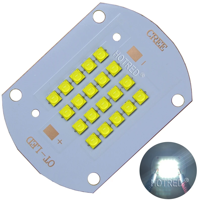 Cree XLamp XTE 50 Вт 100 Вт высокомощный светодиодный светильник Blub Flash светильник COB XT-E чип холодный белый/теплый белый/натуральный белый/Королевский синий цвет