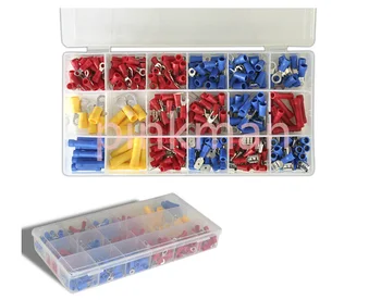 

295pcs ASSORTED WIRE CONNECTORS TERMINALS KIT - ELECTRICAL WIRING SPLICE