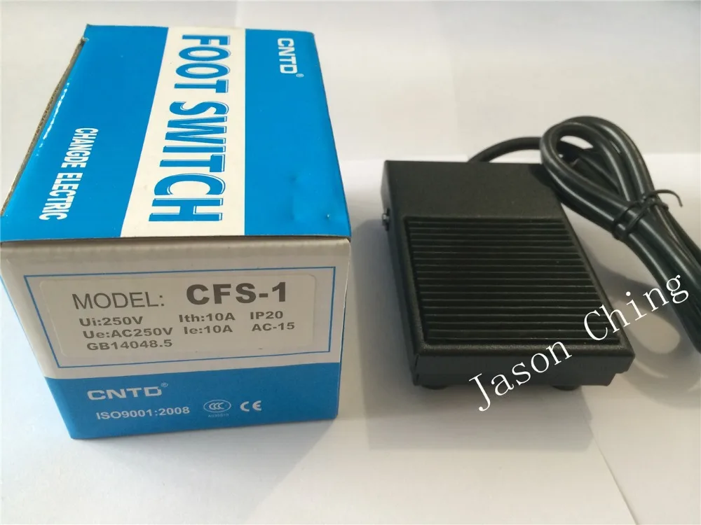 XURUI Momentary Foot Switch Pedal XF-1,Single Pedal SPDT No Plug 10A 250V XURUI Momentary Foot Switch Pedal XF-1,Single Pedal SPDT No Plug 10A 250V