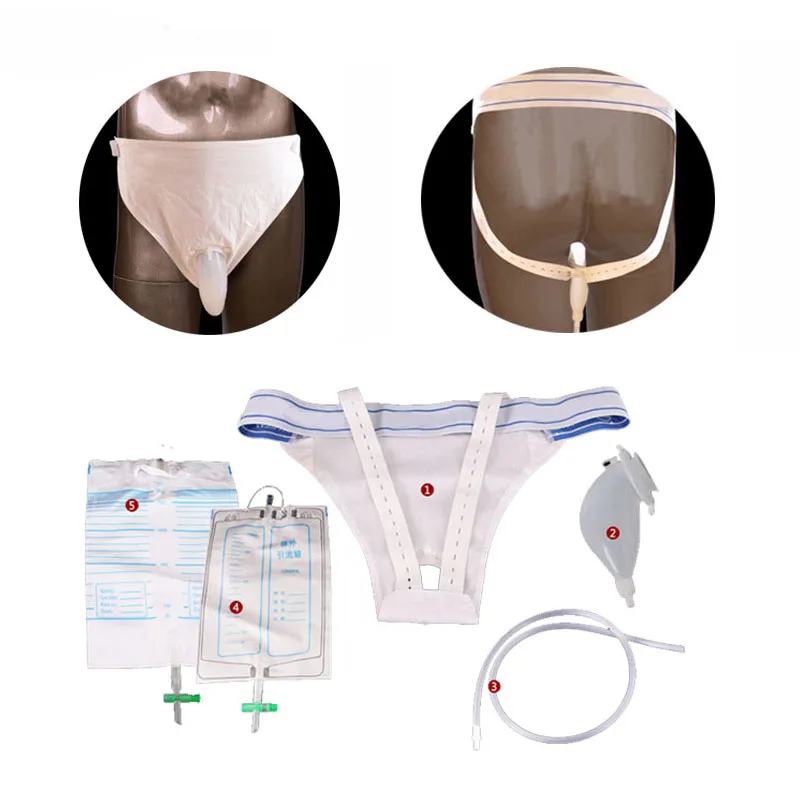 Male Female Urine Bag Urine Collection Set Breathable Urinal Spill male-female-urine-bag-urine-collection-set-breathable-urinal-spill