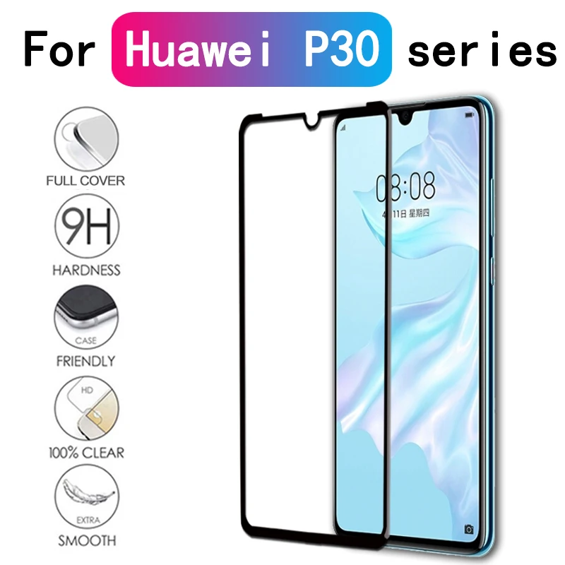 

Screen Protector For Huawei P30 Glass On Huavei P 30 Pro Lite Tempered Hauwey 30p Protective Screenprotector Protection Armor 3d