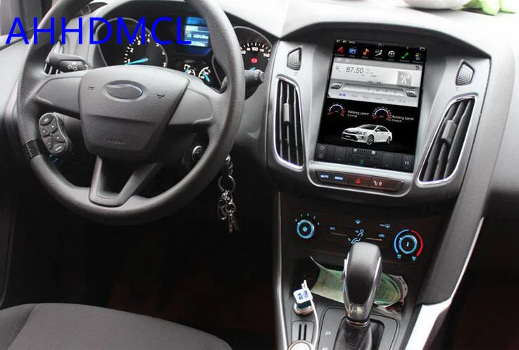 Best Car Multimedia Player Car PC PAD Tesla Style Player Android 7.1 GPS For Ford Focus 2012 2013 2014 2015 2016 2017 2018 8