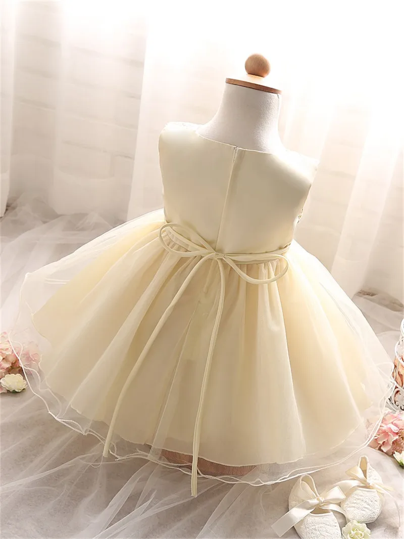 Розовое платье для маленьких девочек; От 1 до 2 лет платье для дня рождения; Одежда для новорожденных; летнее платье-пачка с блестками для девочек