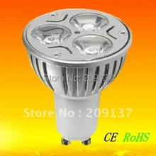 Высокомощный светодиодный светильник GU10 с регулируемой яркостью Светодиодная лампа 9 Вт Светодиодная лампа теплого белого света