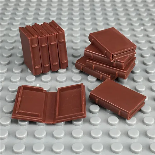 Boockshelf Bookcase Building Blocks City Home Office MOC Accessories Legoingly Book Showing Case Bricks Parts DIY Baby Kids Toys (2)