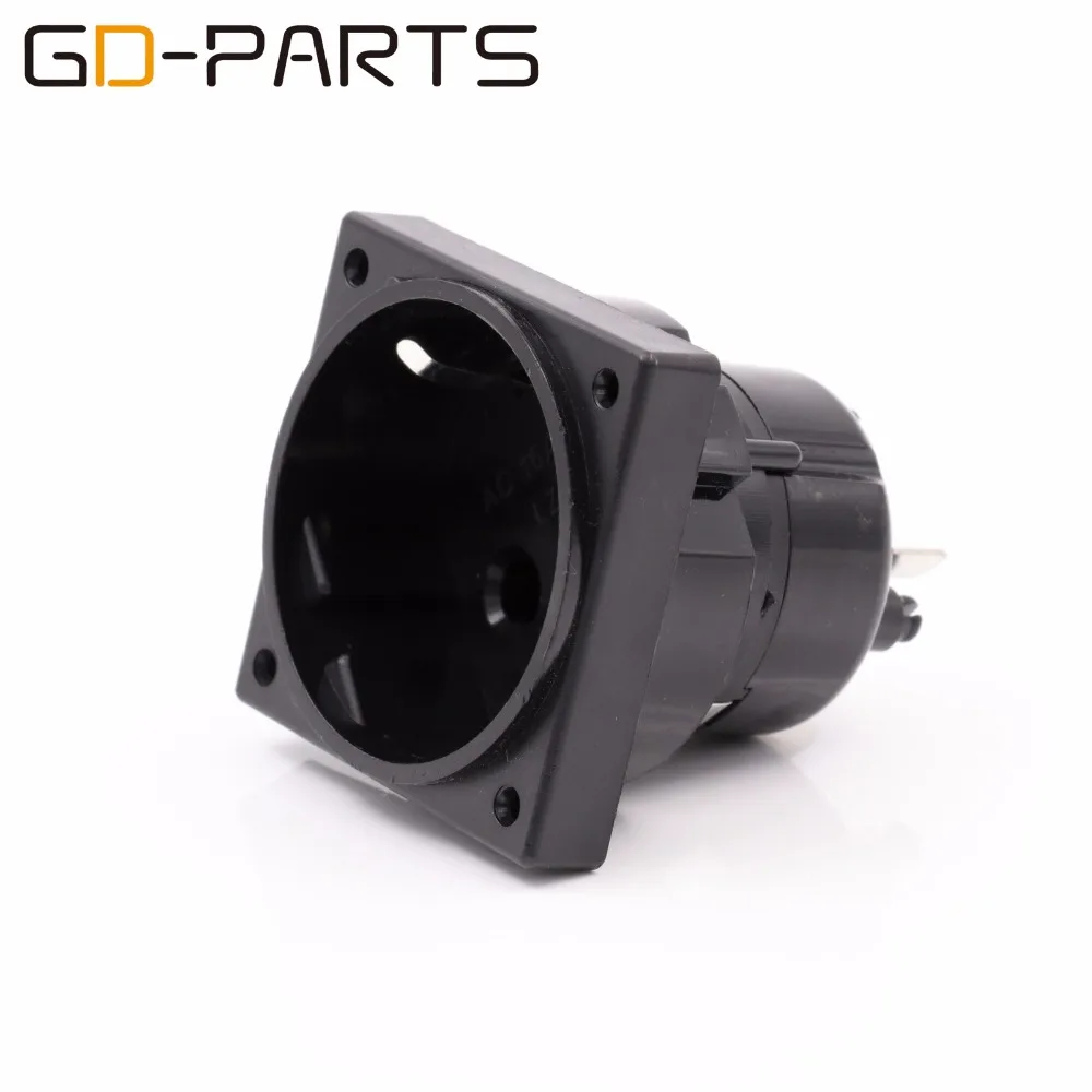 GD-PARTS Korean Standard AC Power Connector EU Power Socket Jack Cord Inlet AC 250V 16A CCC CE TUV KC