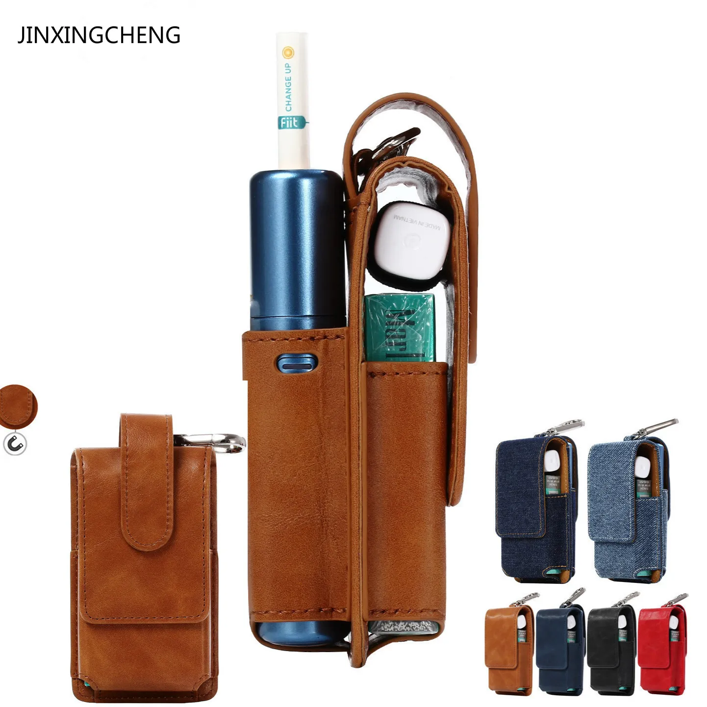 

JINXINGCHENG Cigarette Case for LIL Wallet Pouch Bag Holder Cover Case for LIL Carring Pouch Accessories
