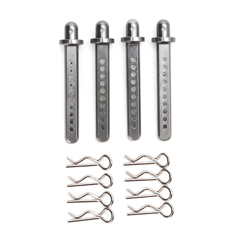 

4pcs Axial SCX10 Parts Metal Body Post SCX10-15 For 1/10 Rock Crawler RC Car