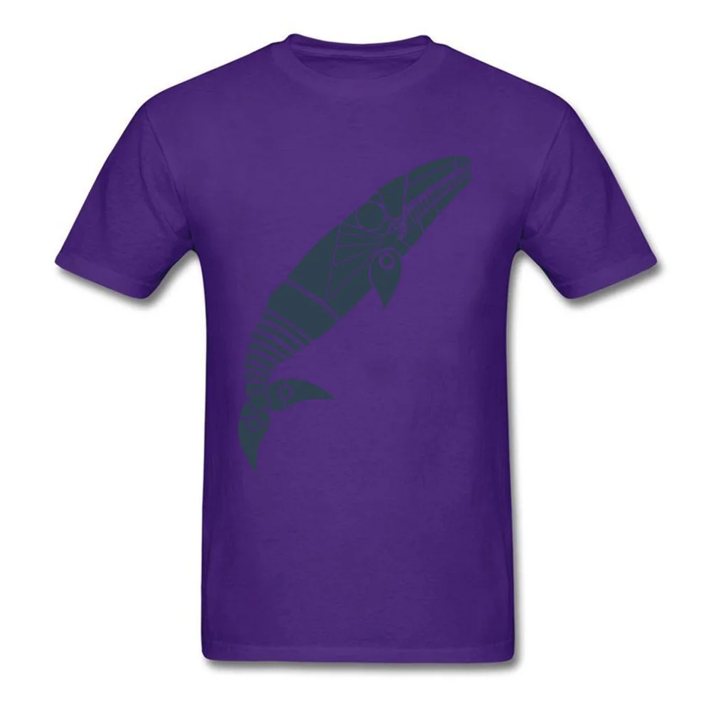 Gray Whale Mens 2018 Fashion Group Tops Tees O-Neck Labor Day Pure Cotton T-Shirt Comics Short Sleeve Tops & Tees Gray Whale purple
