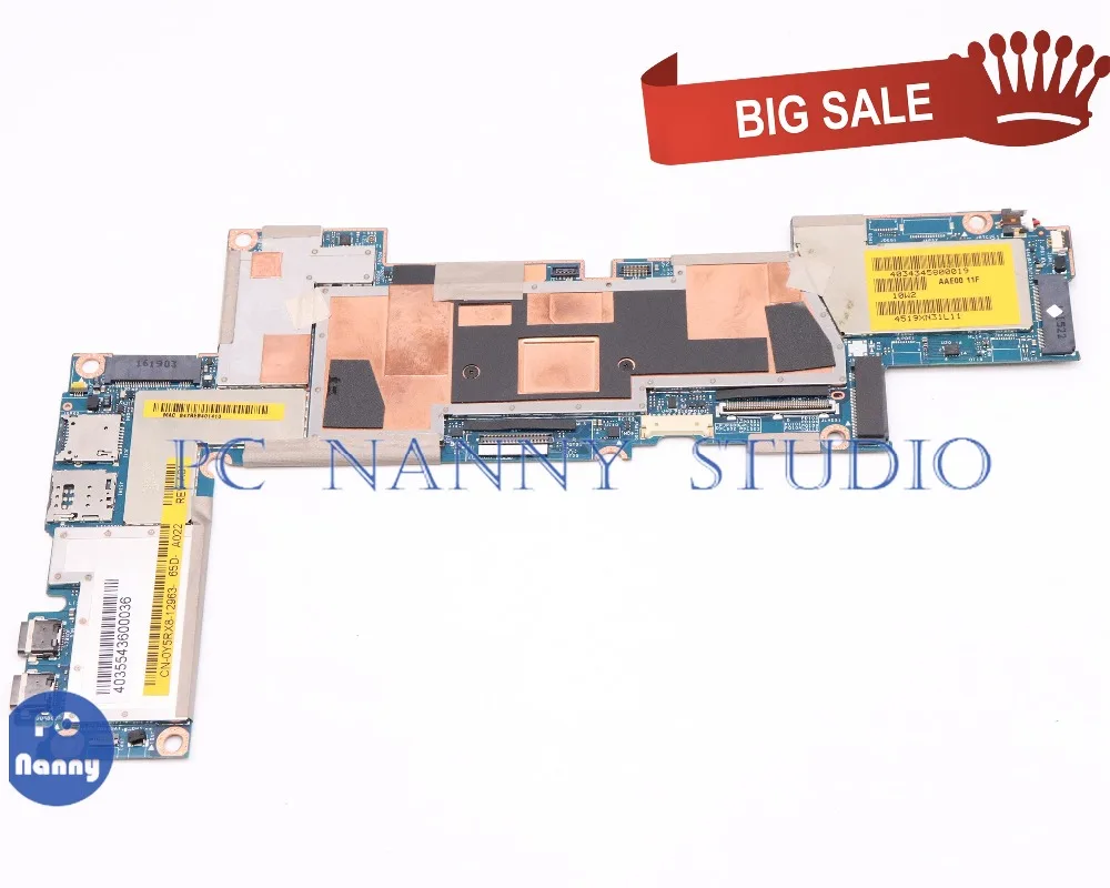 

PCNANNY 0Y5RX8 0Y5RX8 Y5RX8 for dell latitude 7275 laptop motherboard M7-6Y75 CPU 8G memory onboard tested