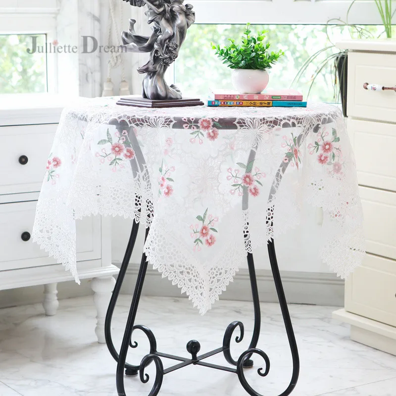 أعلى أنيقة الأوروبية جولة مفرش طاولة الغزل النسيج مفرش طاولة الطعام سماط الجدول ماتس سماط الجدول حصيرة مفرش مائدة دانتيل