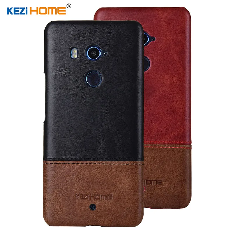 Чехол для htc U11 Plus KEZiHOME роскошный хит цветной натуральная кожа твердый задняя