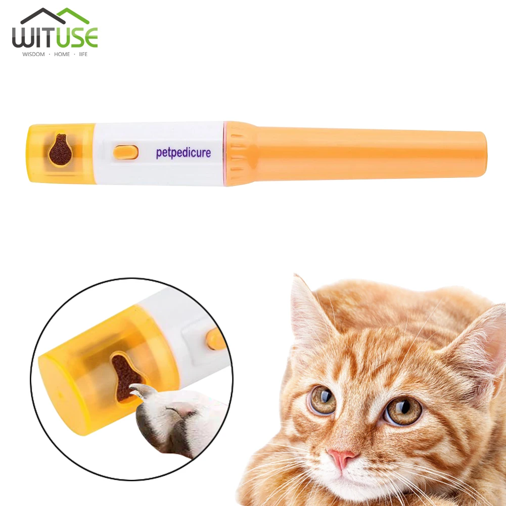 

Electric Pet Nail Clipper Pedi Dog Cat Paw Nail Grinder Painless Cutter Pets Trimmer File Kit Grooming Products for Animal