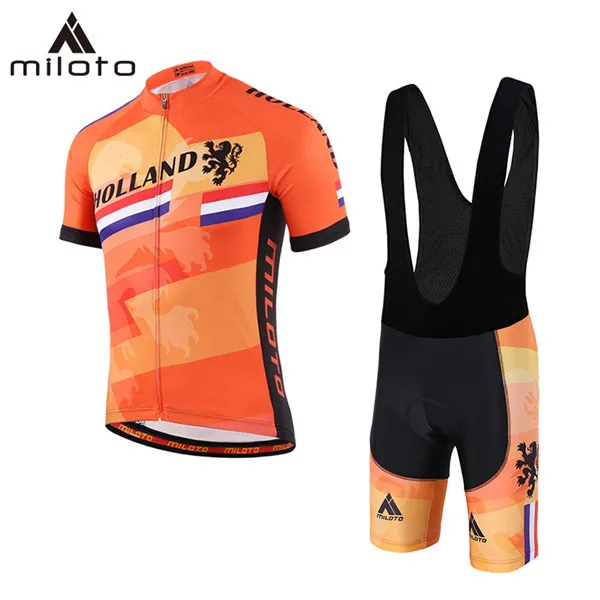 MILOTO Pro одежда для велоспорта, комплекты для велоспорта, летняя форма для мужчин, набор для велоспорта, Джерси для шоссейного велосипеда, одежда для велоспорта MTB - Цвет: CBJ-M024