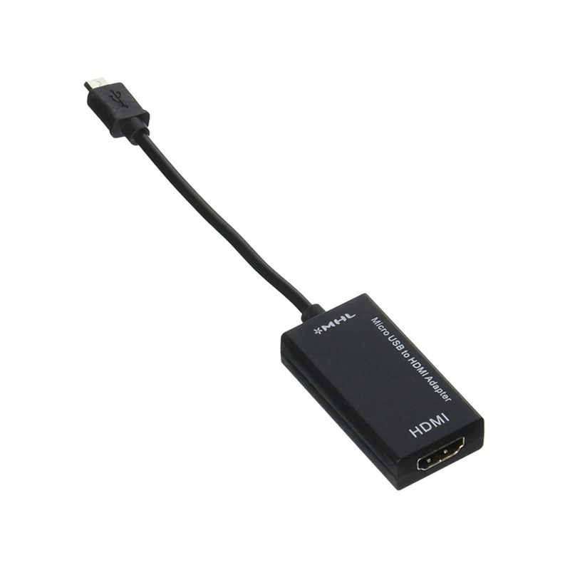 Micro USB к HDMI tv Out HD tv Соединительный кабель mhl