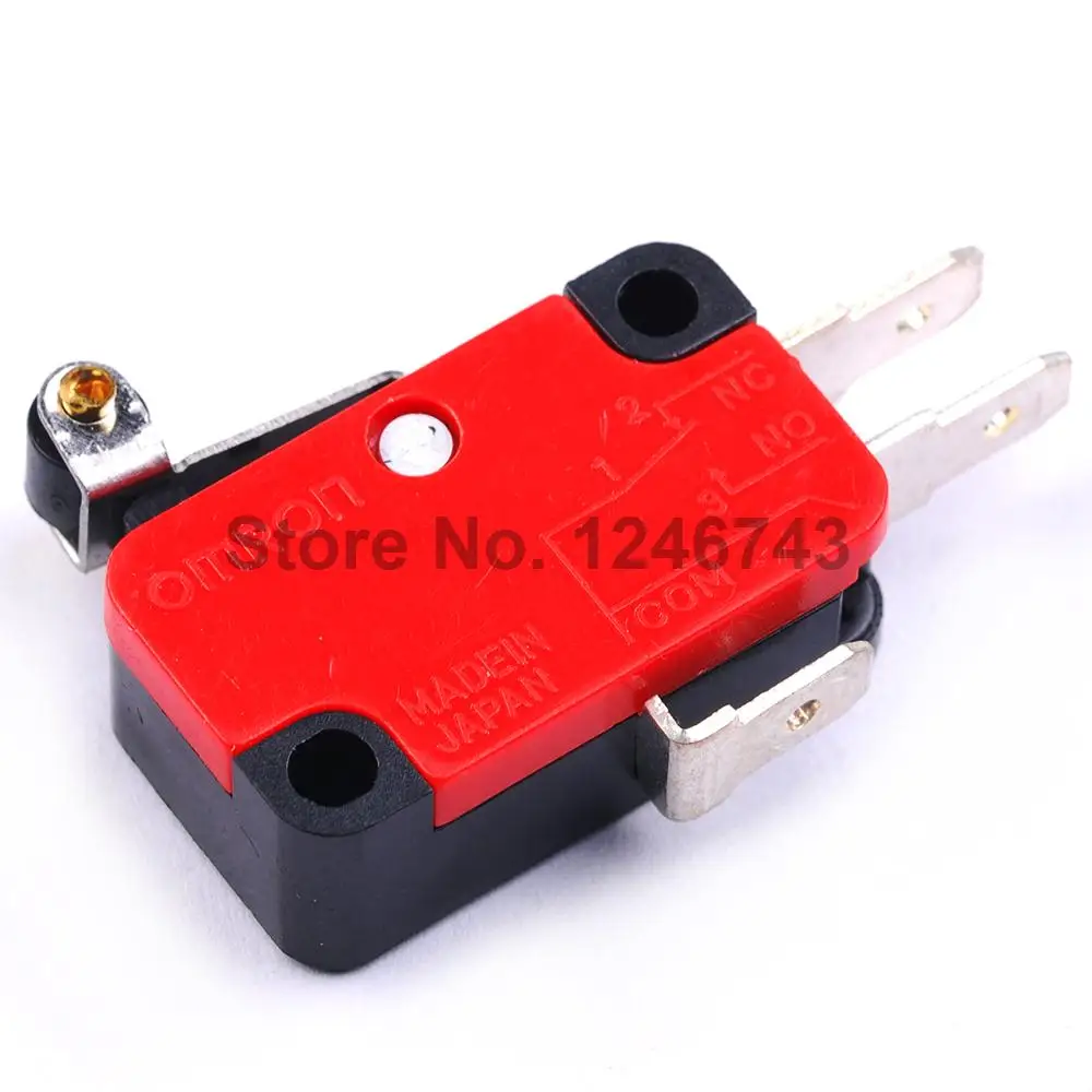 

10PCS Micro Limit Switch Long Hinge Roller Lever Arm Snap Action LOT