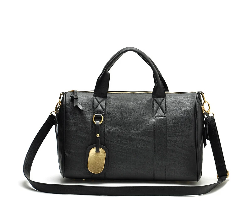 Summer 2015 Korean Designer Handbags High Quality Rivet Leather Large