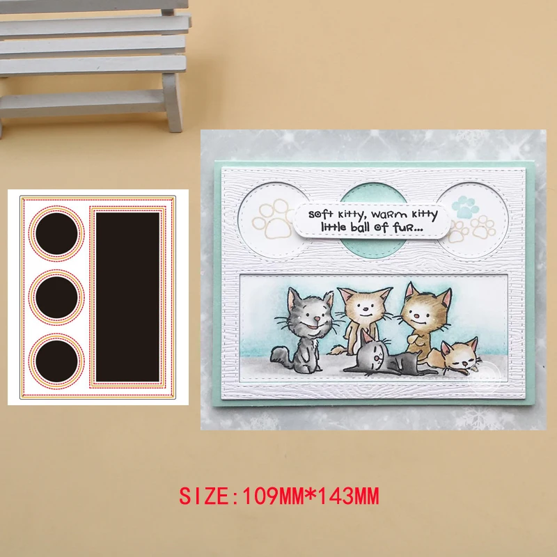 

Lovely Photo frame Metal Cutting Dies Craft Album Dies Scrapbooking New 2019 Dies Cut Embossing Stencils Paper Cards Making