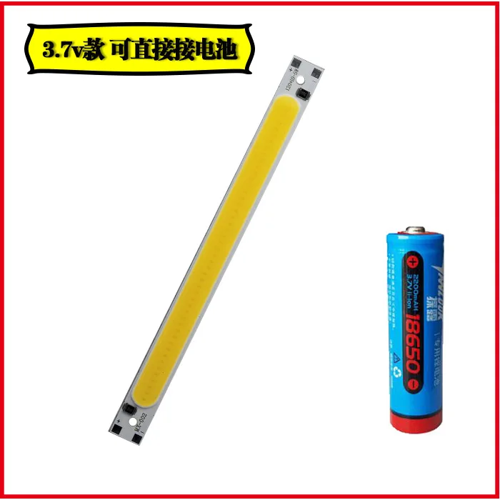 3v-3.7v COB 5 шт. Красный/теплый/белый/синий цвет светодиодный COB источник бар чип диоды 5 Вт светодиодный COB полосы низкого напряжения 3 в 1 батарея 5 в 12 В светодиодный 5 в USB - Испускаемый цвет: 3v-3.7v COB