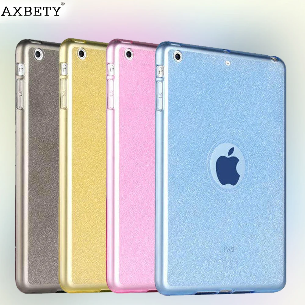 

For Ipad Mini 4 Silicon Soft Clear TPU Protection Case For Ipad Mini4 Case glitter Transparent Coque For Ipad Mini 4 Case fundas