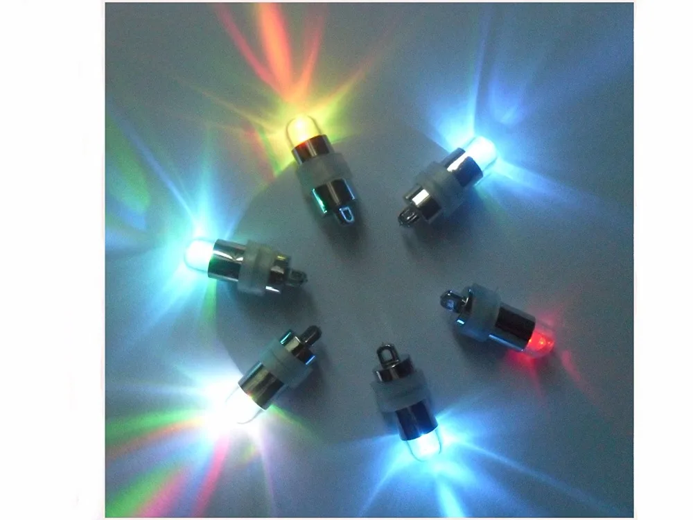 10 шт маленький на батарейках водонепроницаемый светодиодный мини-светильник для вечеринки для бумажных поделок