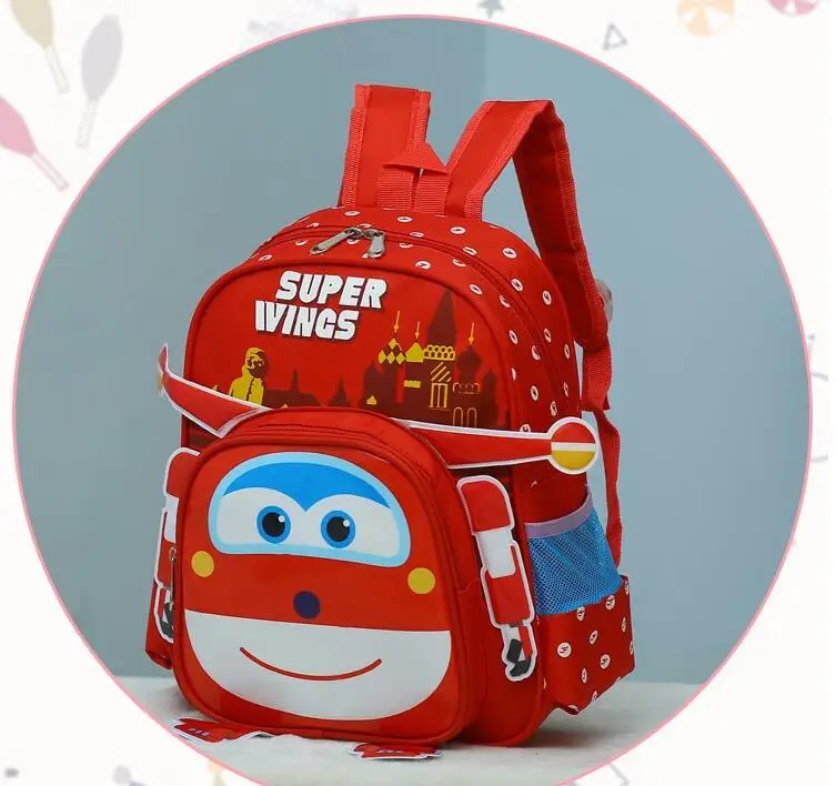  Hot superwings Three-dime School Bag Children Boys Backpacks Kindergarten backpack for girls Kid Ca - 32885329473