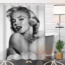 

Popular Eco-friendly Custom Unique marilyn monroe Fabric Modern Shower Curtain bathroom Waterproof for yourself H0220-131