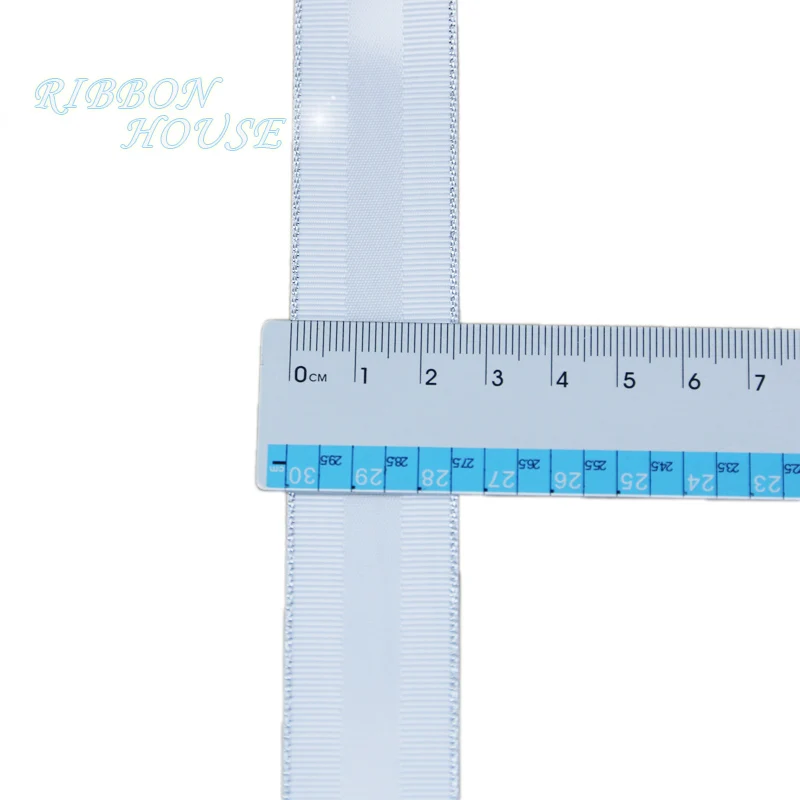 5 м/лот) Шелковая серебристый край атласная лента тканевые ленты подарок на год свадебные ремесла(25/38 мм
