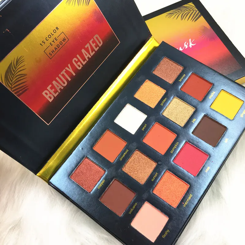 

15 Color SunSet Natashas Matte Eyeshadow Pallete Women Eye Shadow Maquillaje Shimmer Eyeshadow Make Up Set Palette Cosmetics
