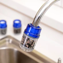 Простой водопроводный кран активный углеродный портативный очиститель воды кран распылитель кухня ванная комната гаджеты