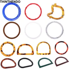 Каучуковая рукоятка Замена DIY сумки из натуральной кожи кошелек делая мешок хозяйственная сумка аксессуары