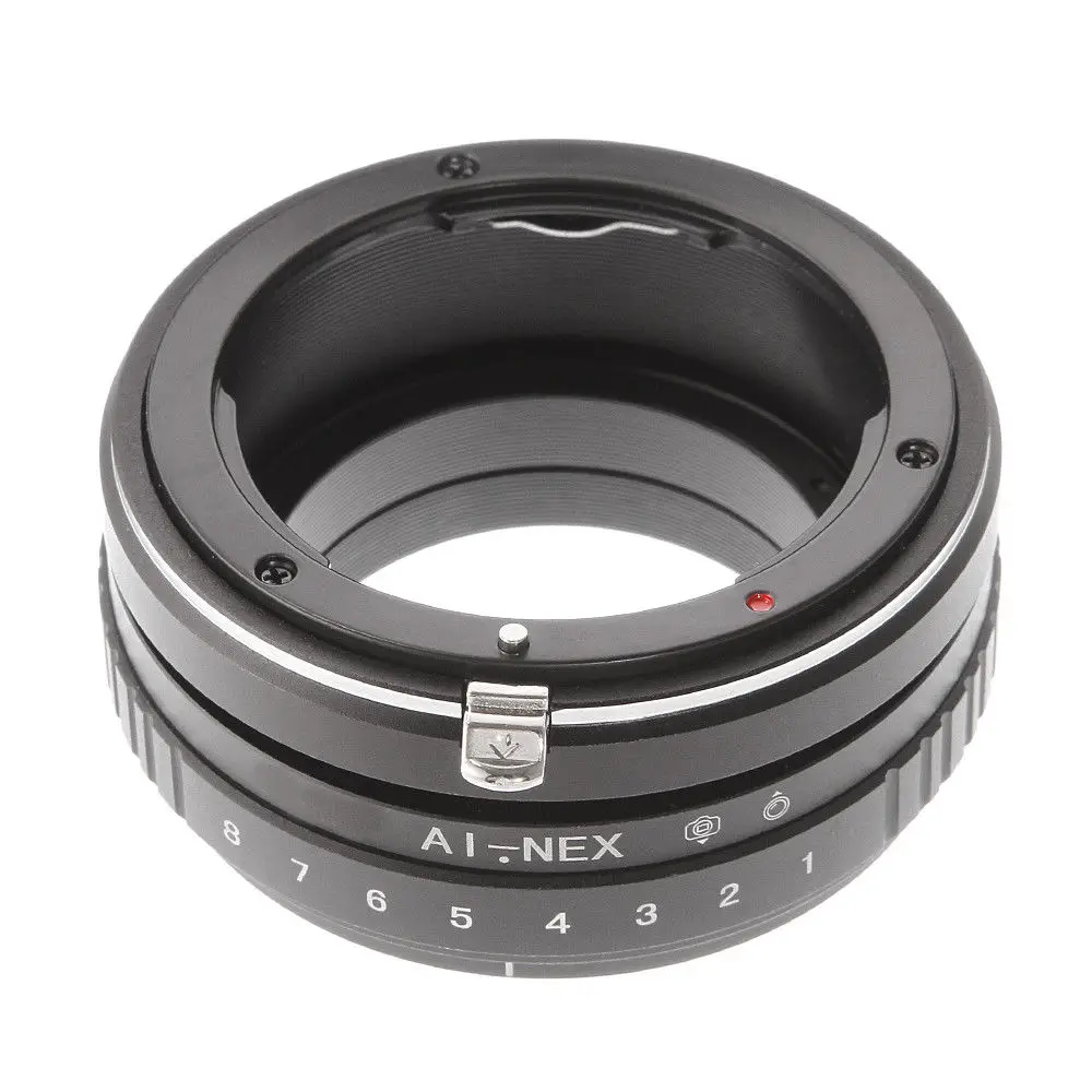 

FOTGA Tilt Shift Adapter Ring for Nikon AI F Lens to Sony E Mount Camera A7 R II A6500 A6000