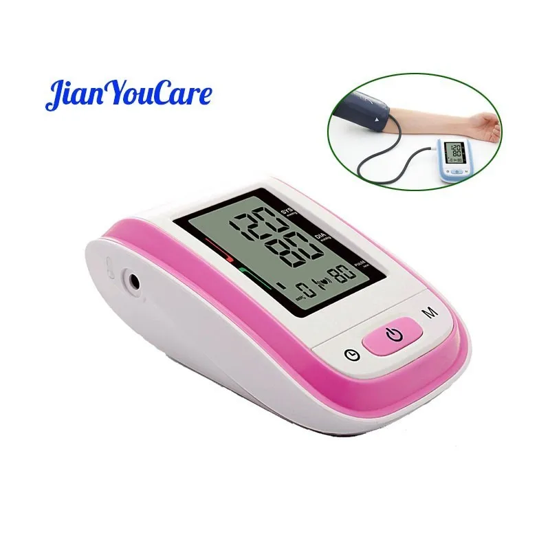 

Digital Arm Blood Pressure Monitor Medical LCD Digital Family Health Care Upper Cuff Blood Pressure monitor Measuring Automatic