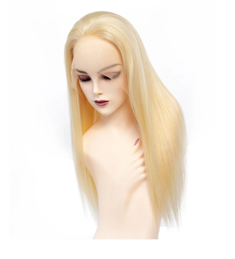 blonde lace front wig