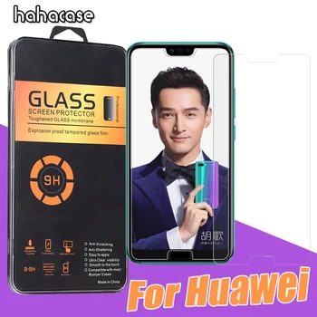 

500pcs 9H Tempered Glass Guard For Huawei Honor 30 Pro 30S 20 Lite 20S 20i 9 9X 9I 9N Play 9A Screen Protector With Acrylic Box