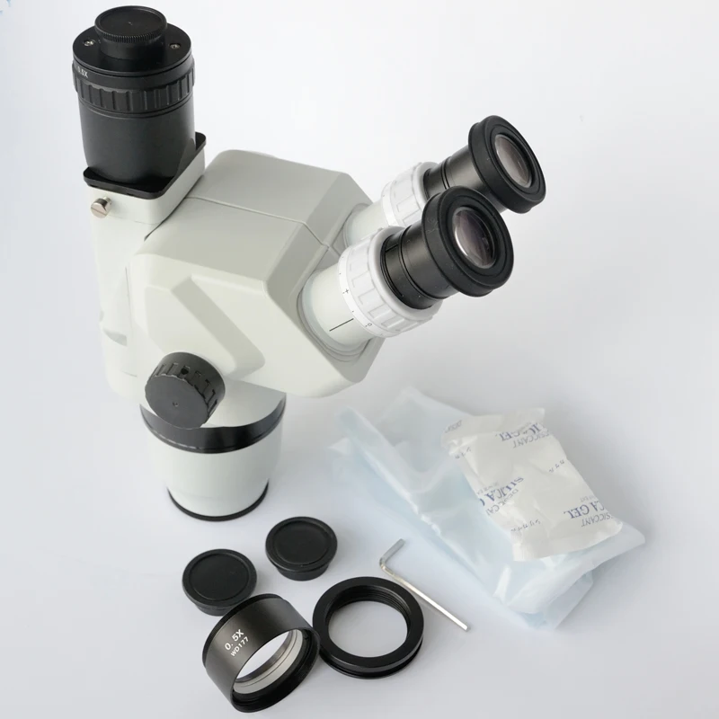 Микроскоп FYSCOPE 3.35X 45X с конфокальным тринокулярным стереоприближением SZ0.5X 177