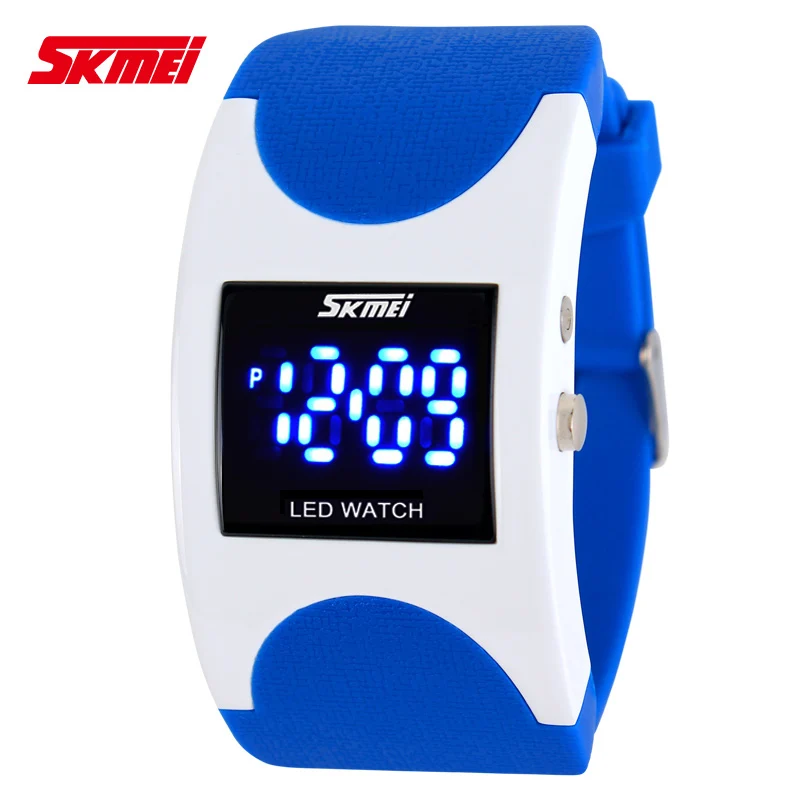 

SKMEI Brand Women LED Digital Watch Sports Watches Fashion Arced Dial 30m Waterproof Electronic Student Dress Wristwatches