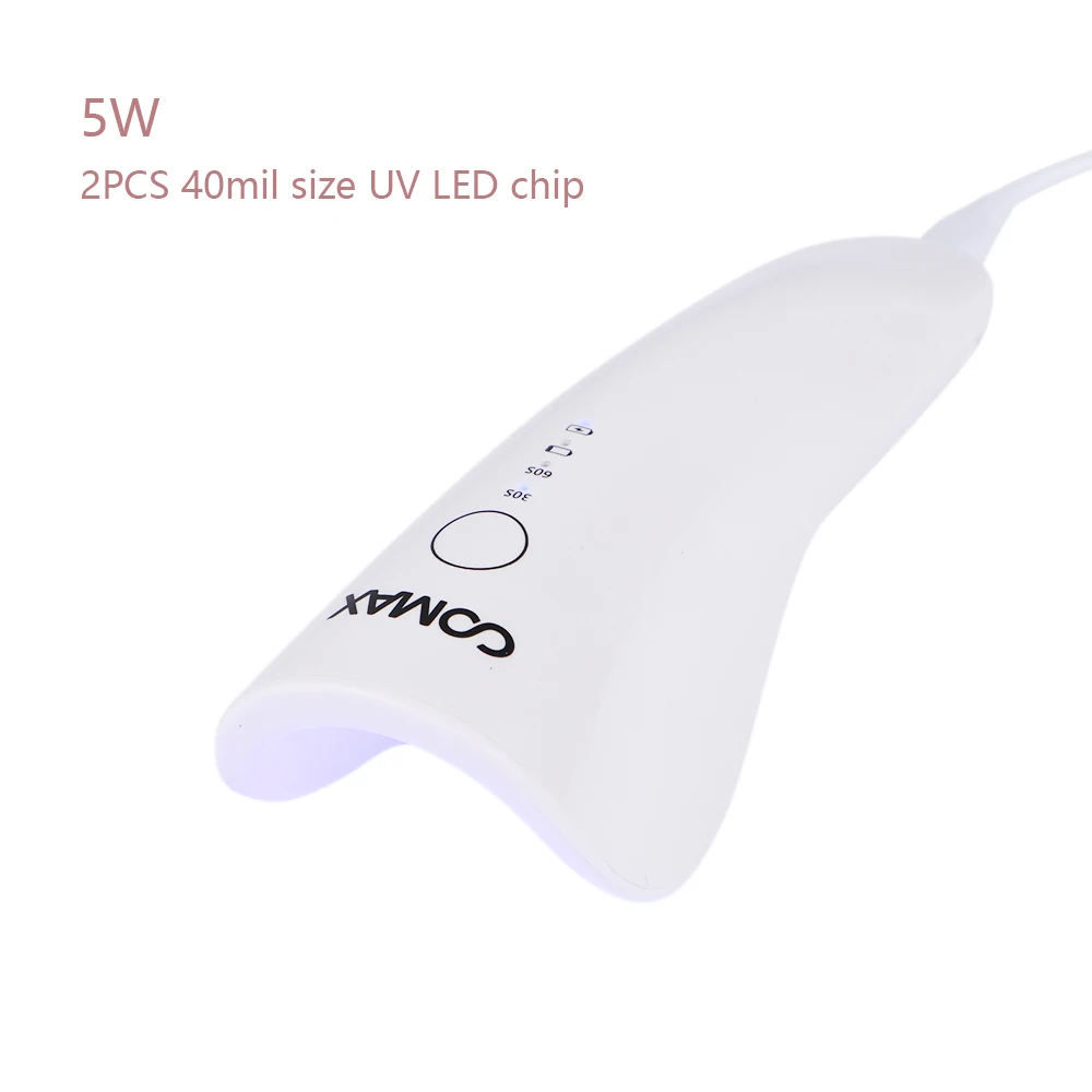 

JuneJour Drop shipping USB data cable fingertip mini charging nail lamp